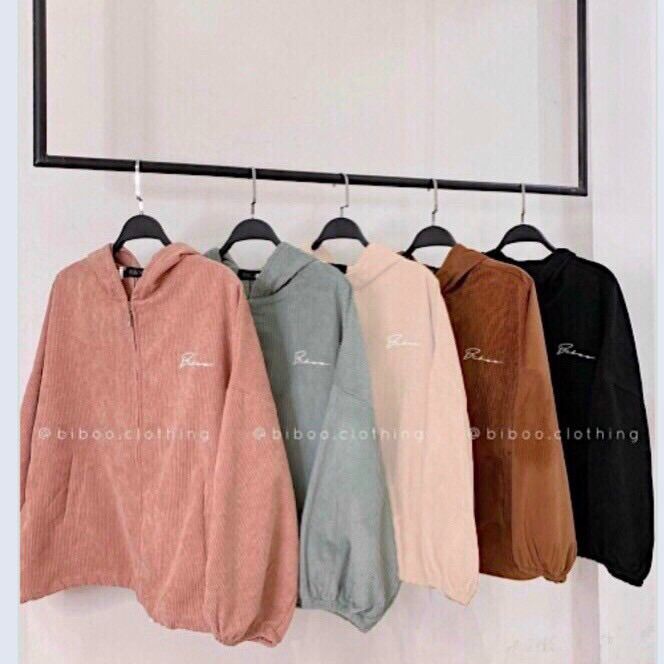 [HCM]ÁO KHOÁC NHUNG GÂN TAOBAO