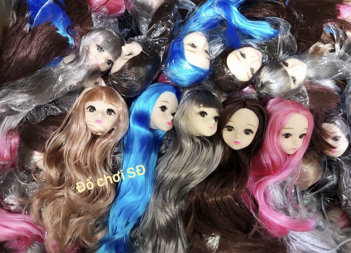 Đầu búp bê mắt 4D
