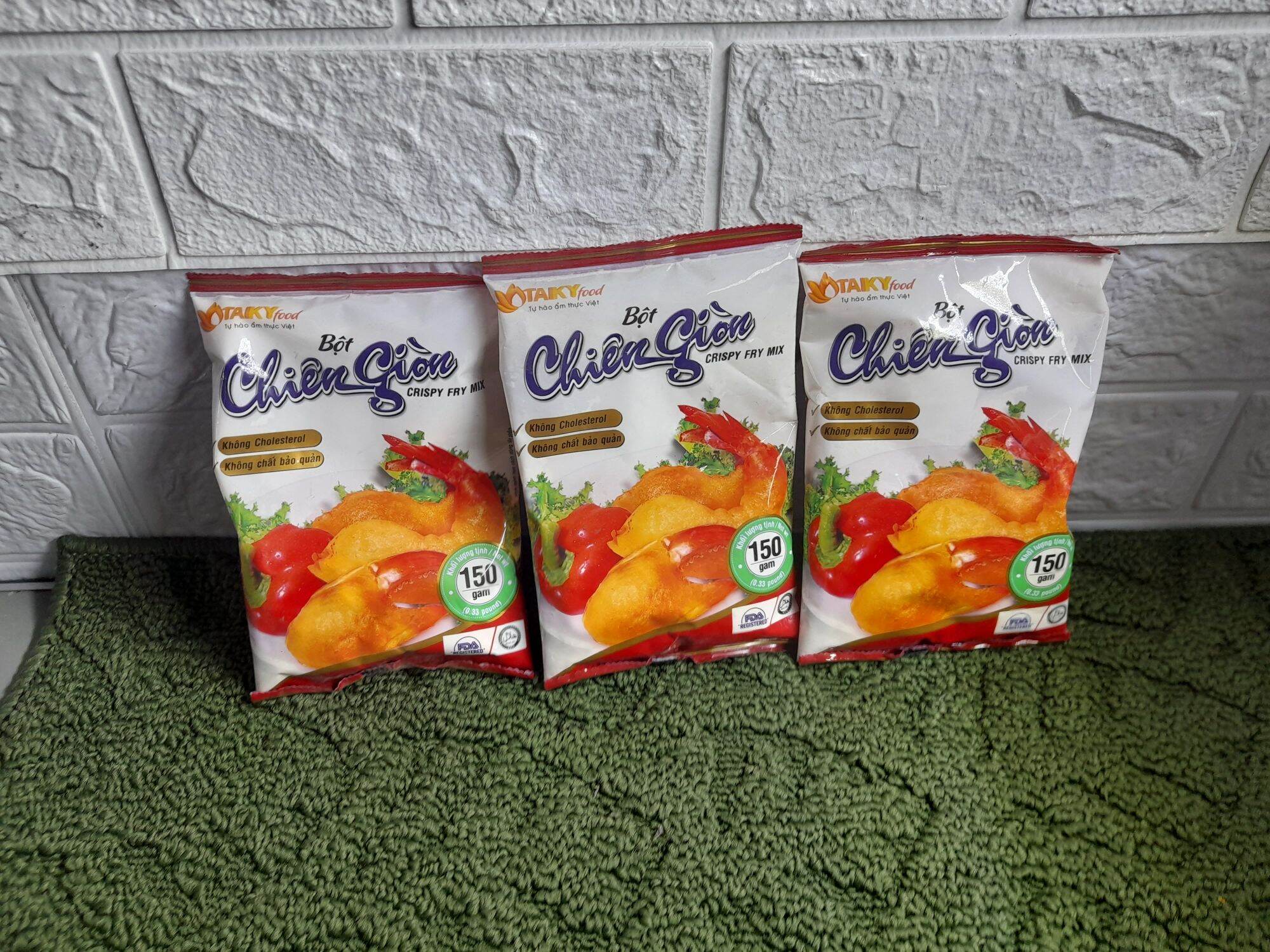 COMBO 5 TÚI BỘT CHIÊN GIÒN TÀI KÝ 150G