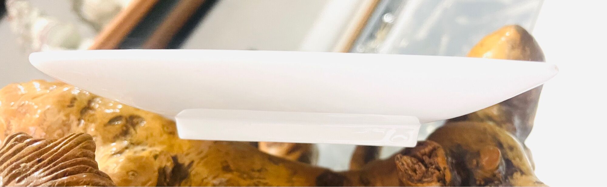 Dĩa Sứ Nhật Trắng cao cấp - 25cm - DN10KT03
