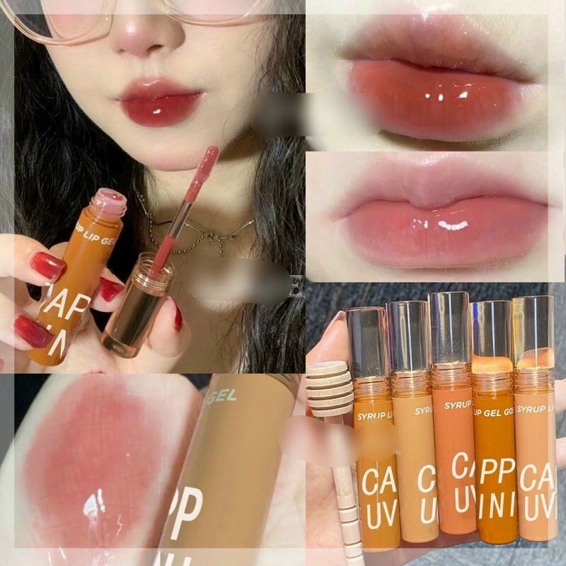 Son bóng Cappuvini, son nội địa trung hiệu ứng ánh gương căng mọng vỏ vàng Datgon