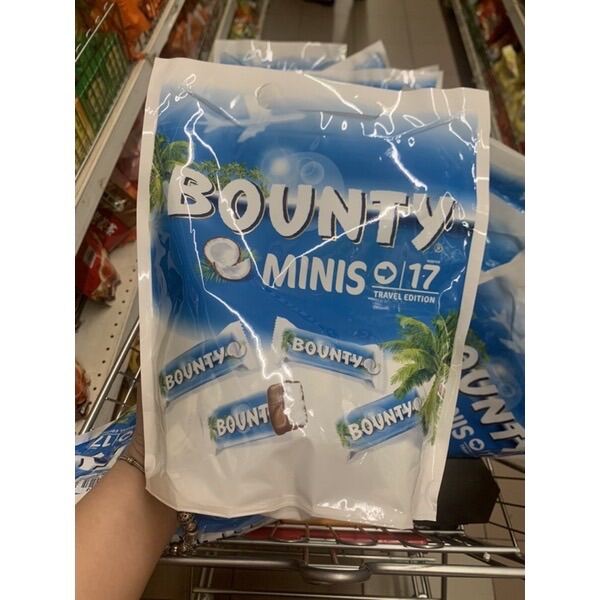 Chocolate bounty minis mỹ - socola nhân dừa 500g - ảnh sản phẩm 1