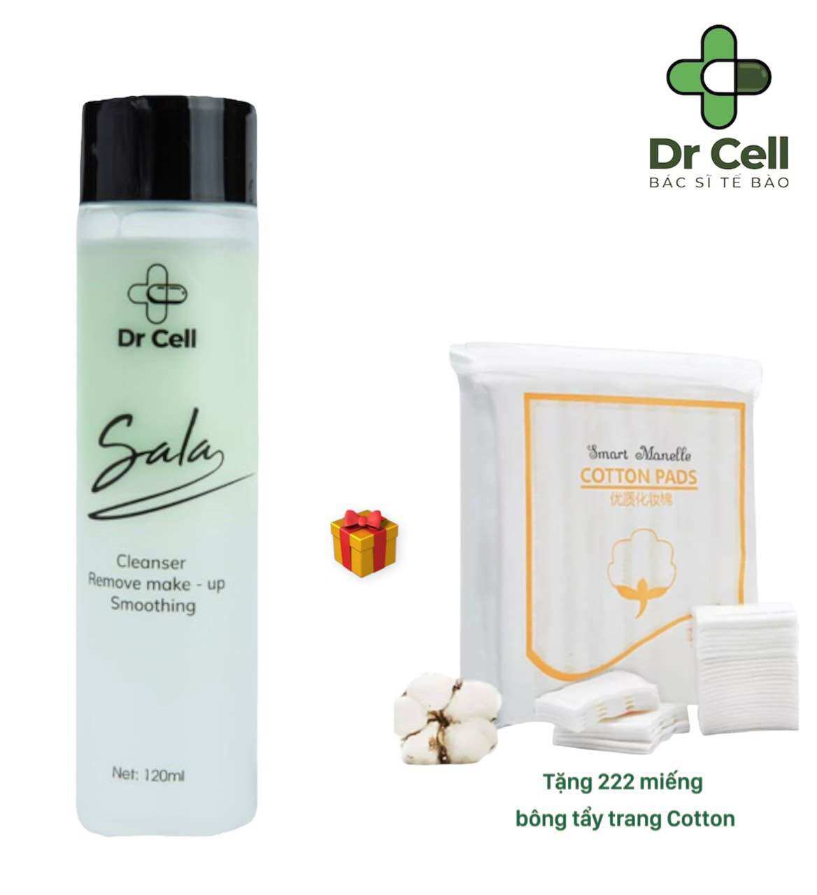 Tẩy trang 2 tầng sala dr cell 120ml