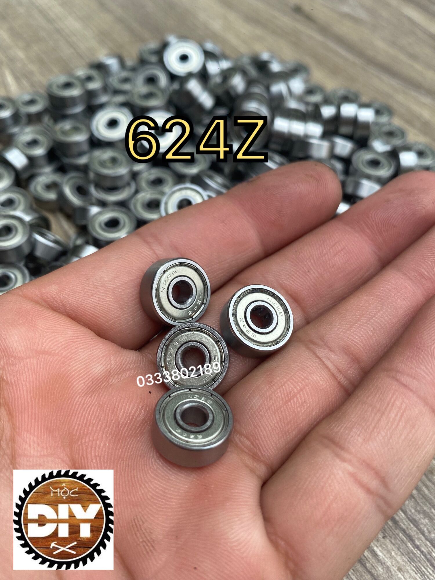 BẠC ĐẠN 624z/ Vòng bi 624z/ Bạc đạn 4x13x5mm