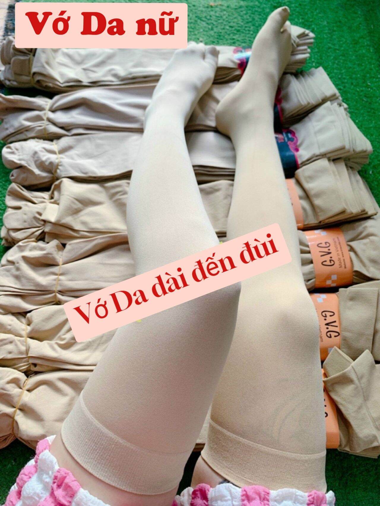 1 đôi tất da nữ, vớ da dài đến đùi chống nắng