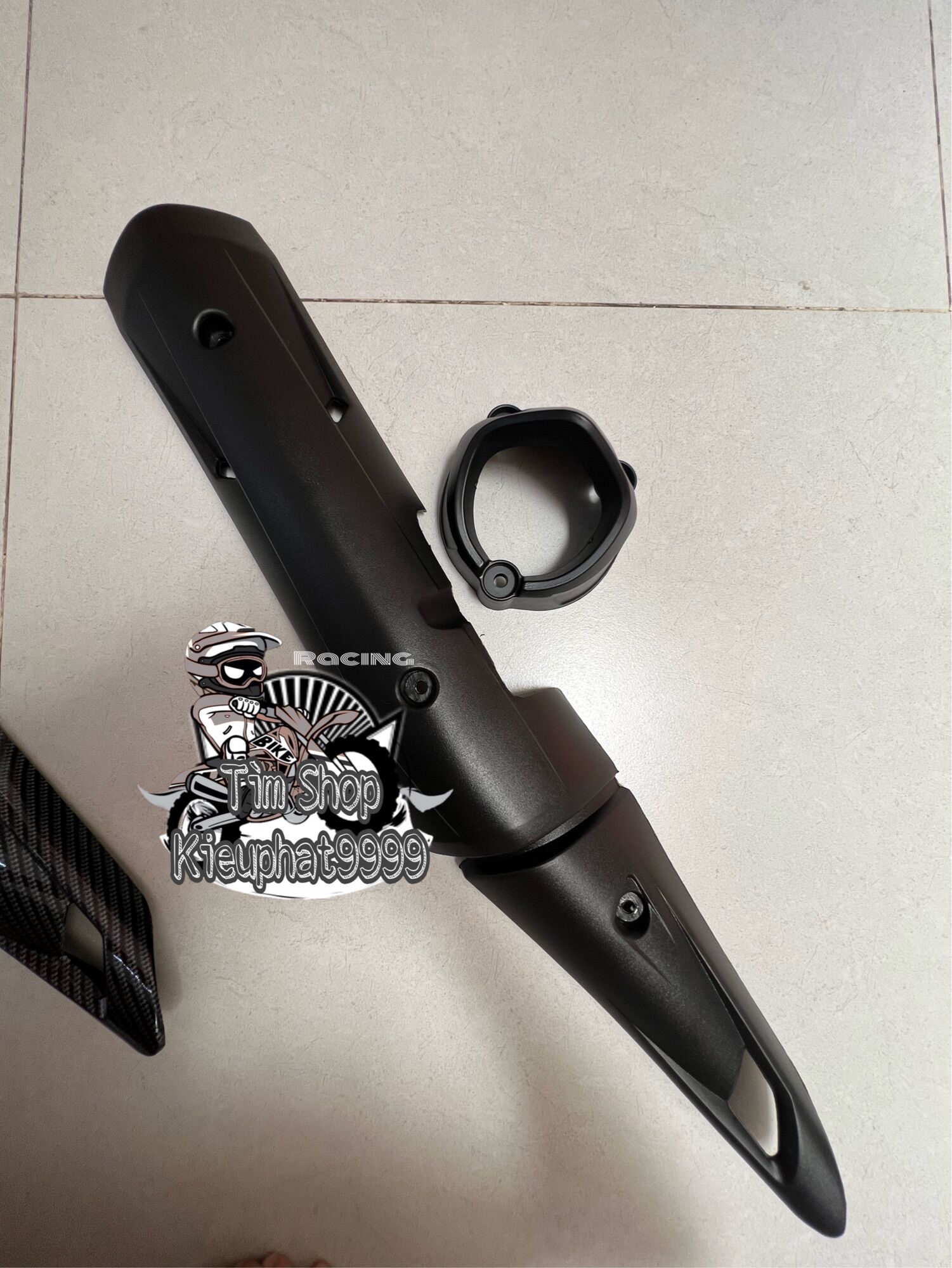 Che Pô Ốp Pô Exciter 150 CARBON Và Đen
