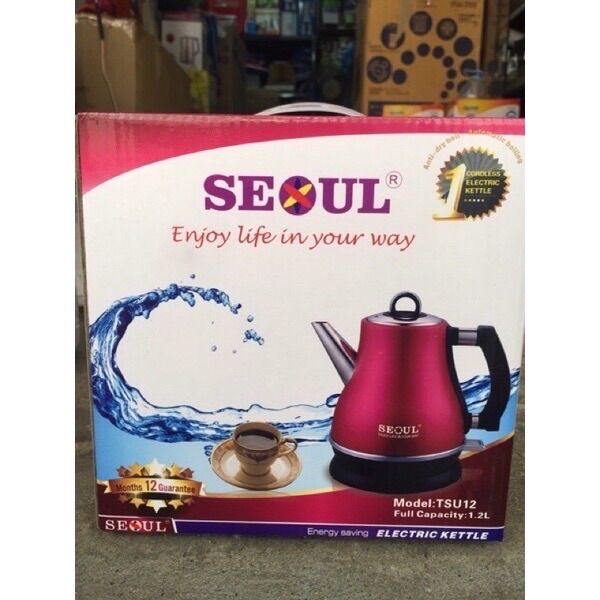 Ấm siêu tốc Seoul TSU12 (1,2lít)