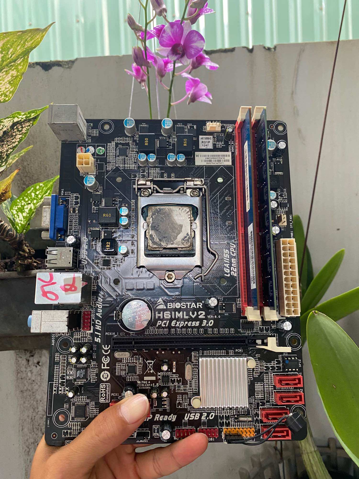 Mainboard h61 asrock, foxcom,biostart,…sk 1155