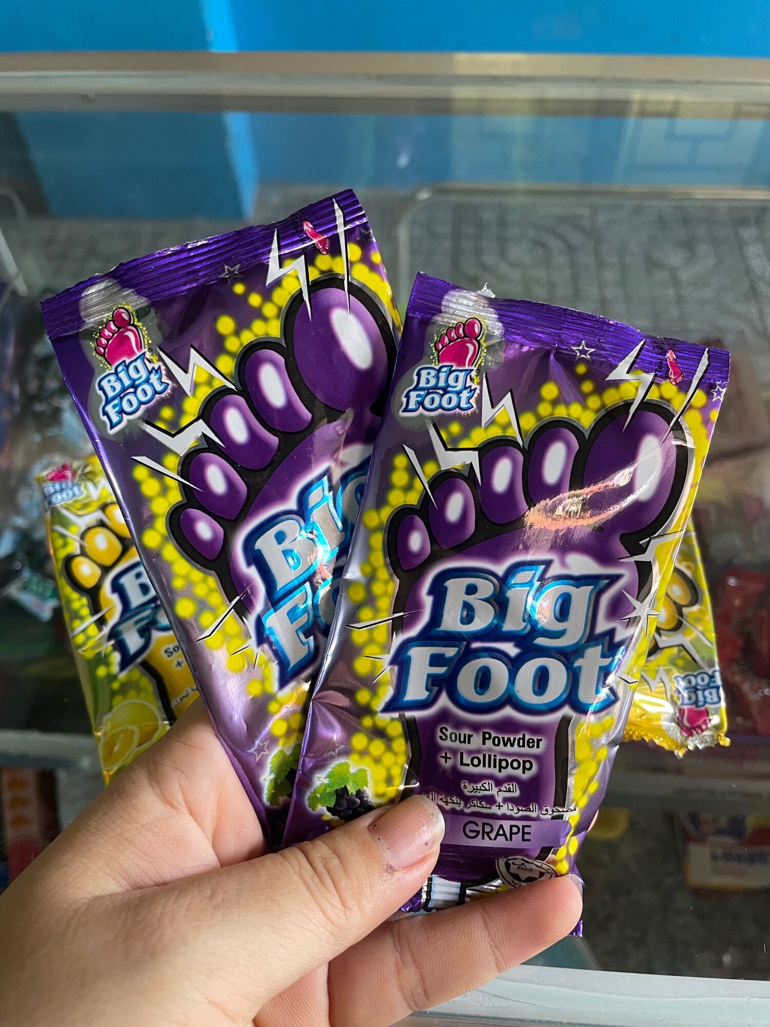 Bịch 30 que kẹo mút Bàn Chân BigFoot
