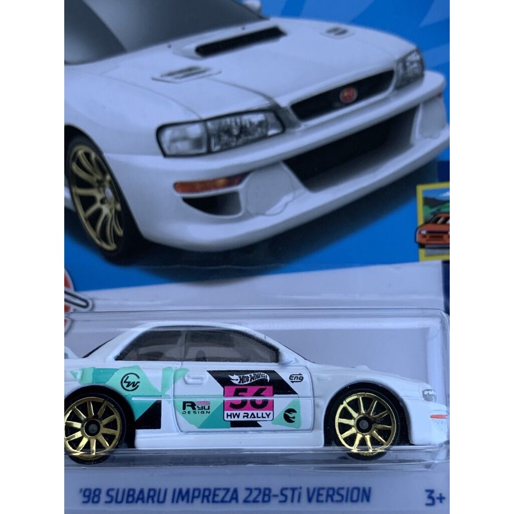 Hot Wheels '98 Subaru Impreza 22B STi Version (Treasure Hunt)