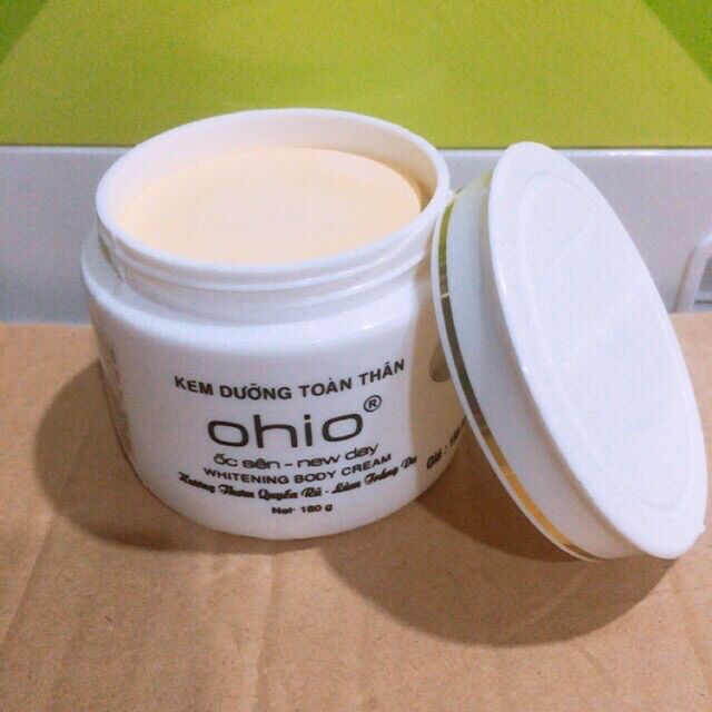 Kem Dưỡng Trắng Body Ohio 150g