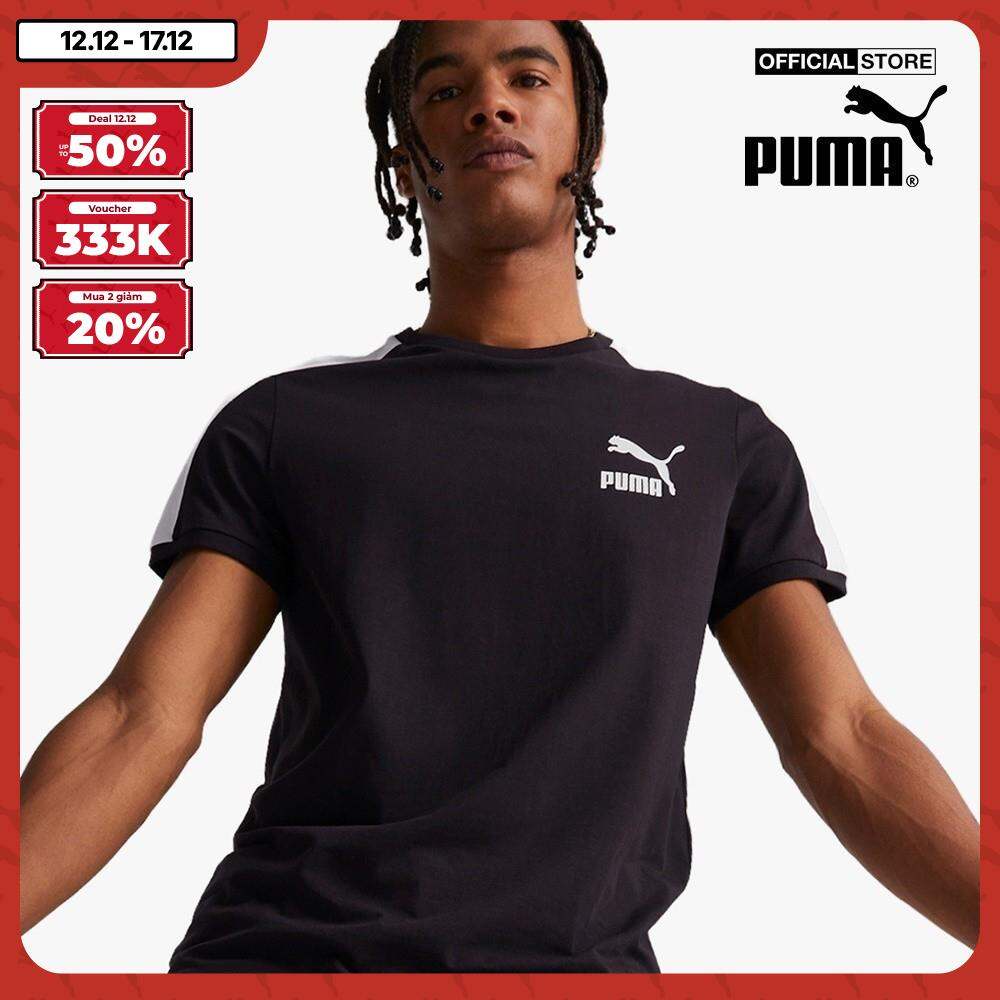 [DEAL SỐC 12/12 + FLASH VOUCHER 20% + MUA 2 GIẢM 20% + FREESHIP|CHỈ 20H 11/12 - 2H 12/12] PUMA - Áo thun nam cổ tròn tay ngắn Iconic T7 Train 538204-01