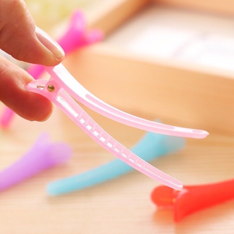 Kẹp mỏ vịt làm tóc 7,5cm sản phẩm chuyên dụng cho salon tóc(1cái)