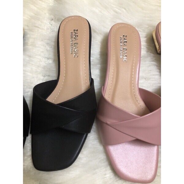 Dép guốc nữ số lớn big size 38-42. Có 2 màu gót 2-3p quai ngang . Gótt boc kim loại rất đẹp #guoc số lớn big size #giaydepguocsolonbigs