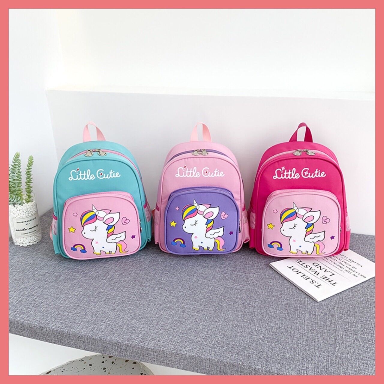 Balo mẫu giáo Pony Unicorn cho bé gái