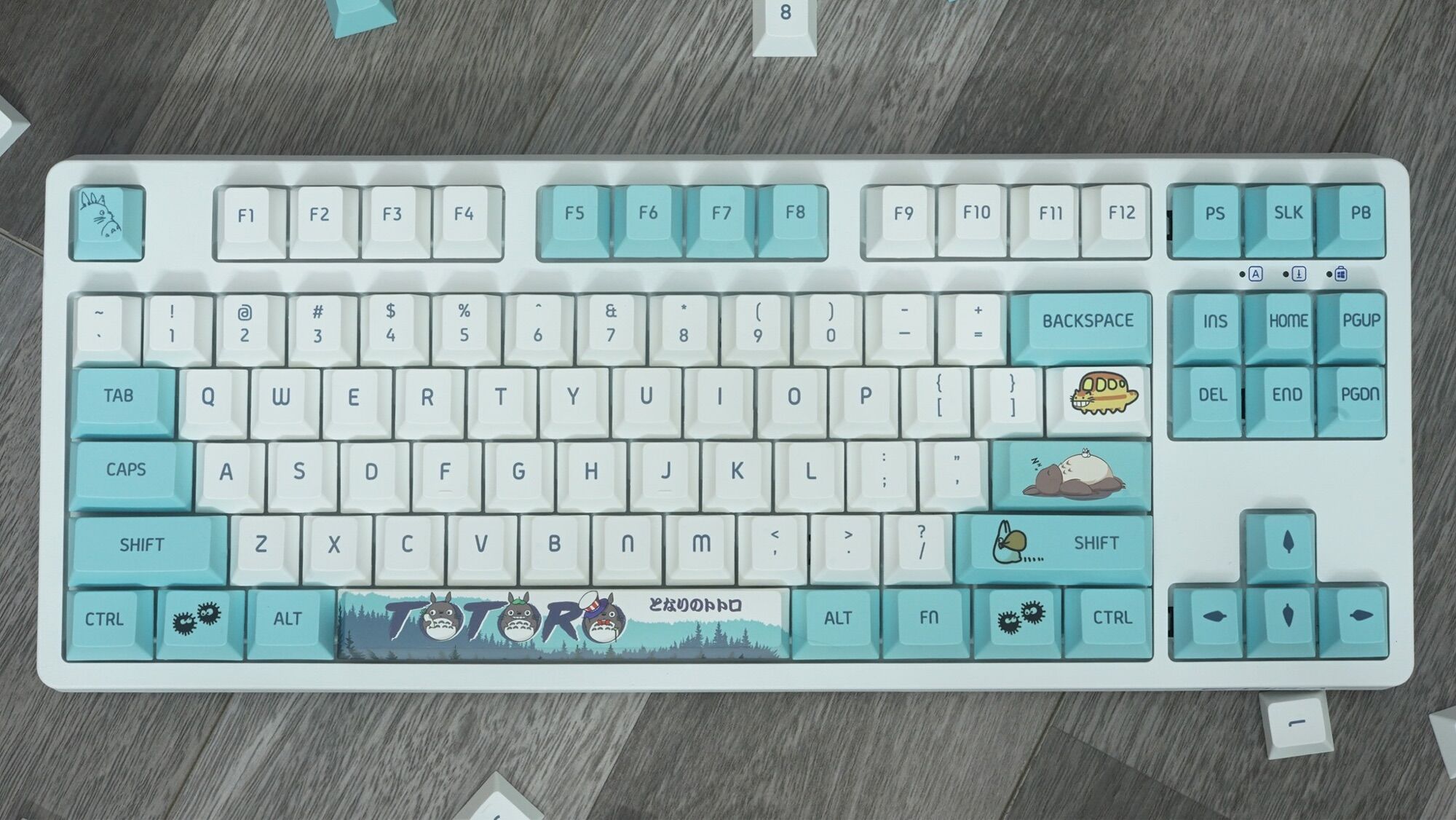 Bộ keycap totoro cherry profile