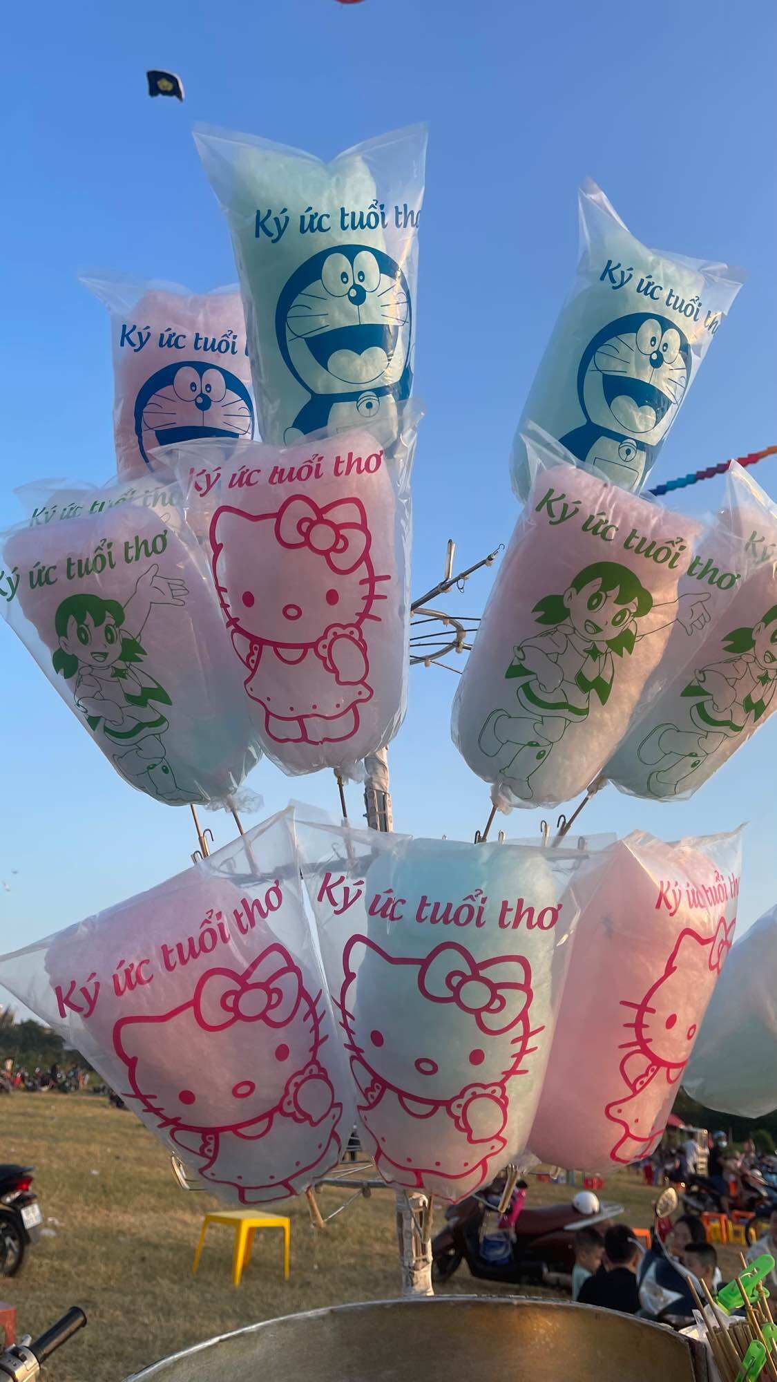 Bọc đựng làm kẹo bông gòn