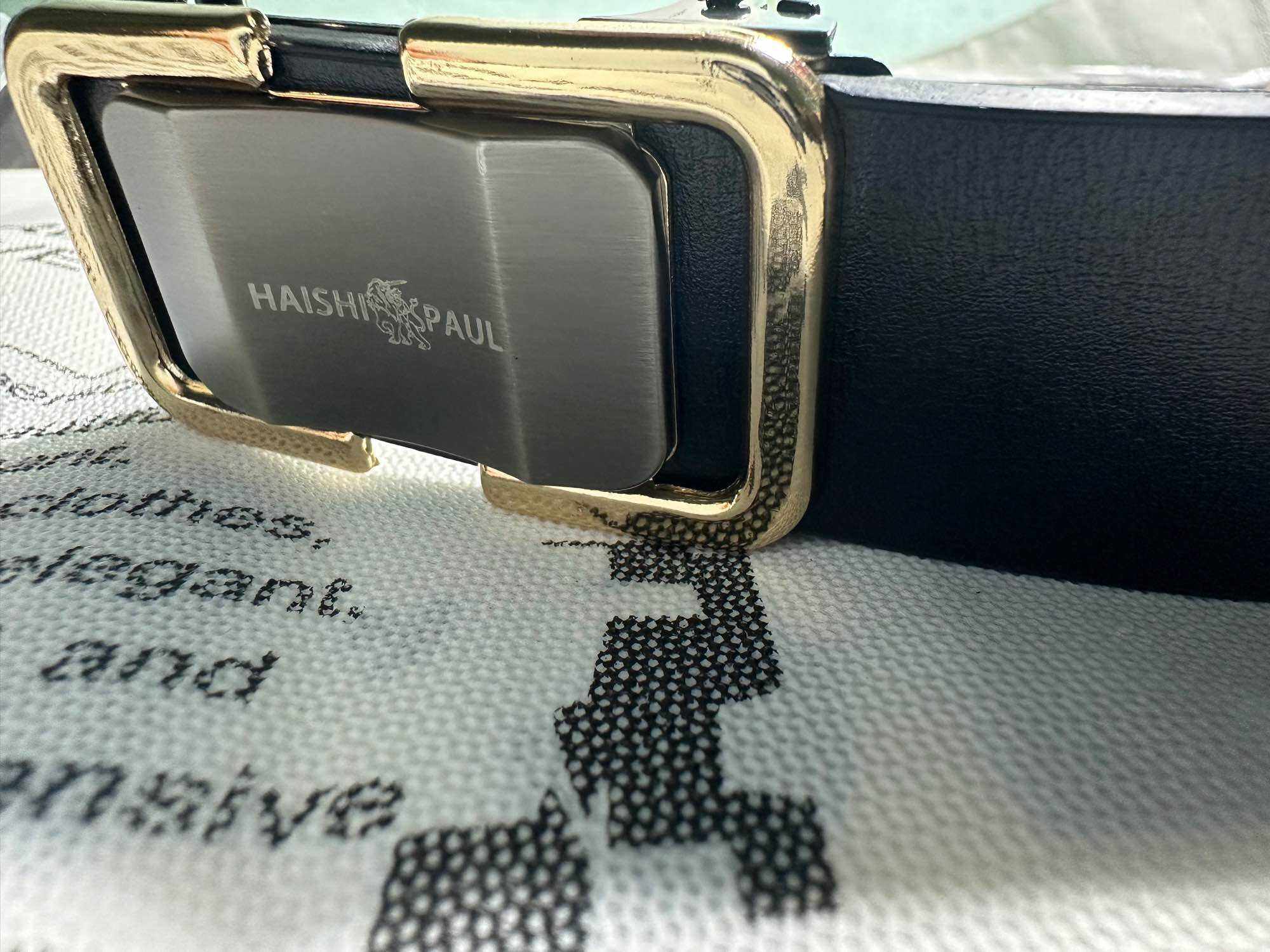 Thắt lưng nam khóa tự động da xịn