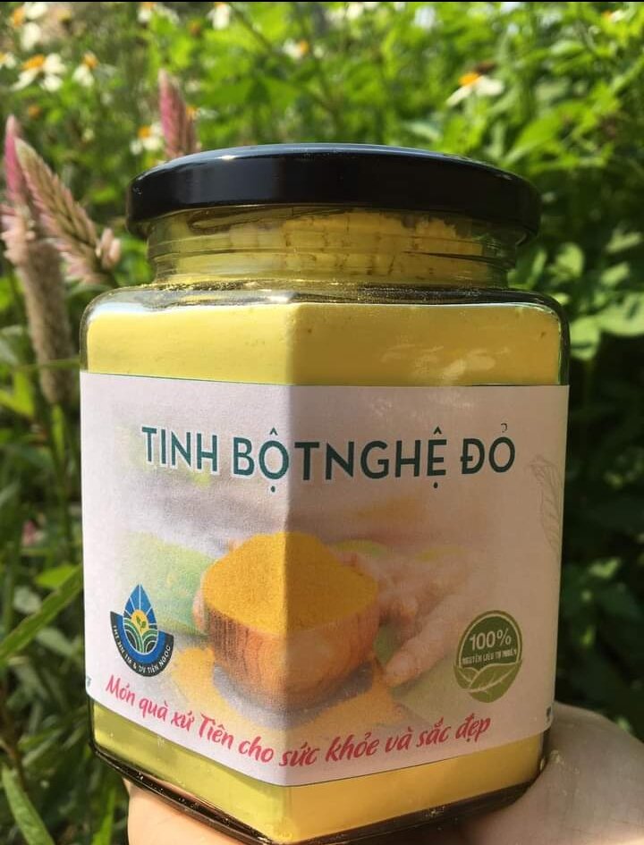 Tinh bột nghệ vàng 200g