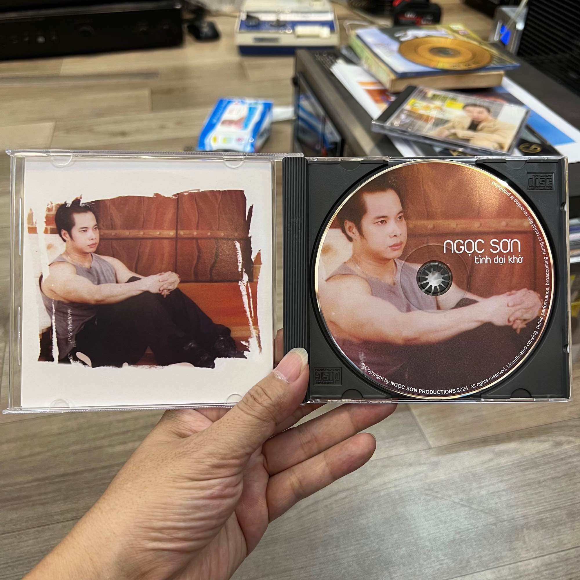 Đĩa CD Ngọc Sơn - Tình dại khờ