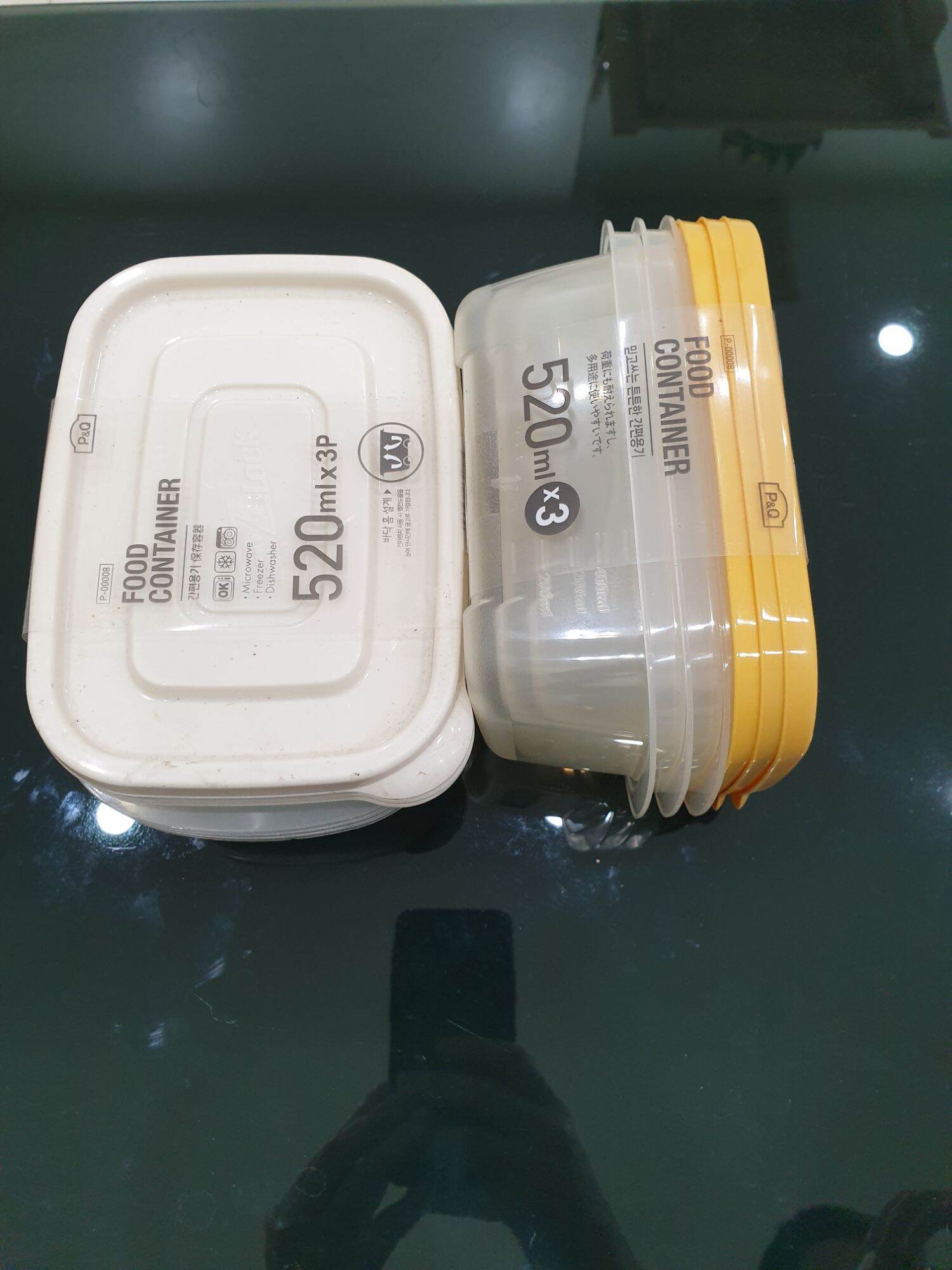 Sét 3 Hộp Bảo Quản Thực Phẩm 520ml EZLock