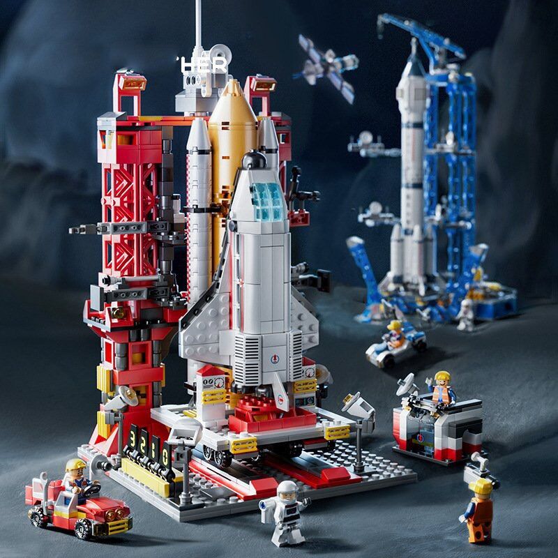 Lego tên lửa - tàu vũ trụ tự lắp ráp