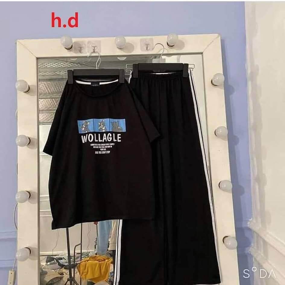 Sét mèo cả quần lẫn áo 100% cos ton