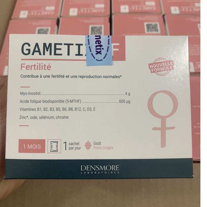 [MẪU MỚI ] Gametix F bổ trứng, đa nang buồng trứng tăng thụ thai, sinh sản cho nữ