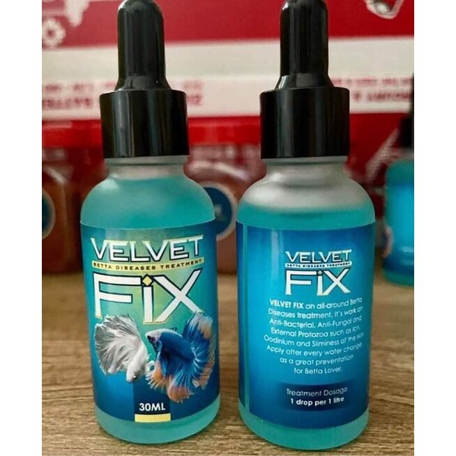 Dung dịch tr.ị nấm cho cá Betta *VelvetFix hiệu quả.{Hàng chính hãng}