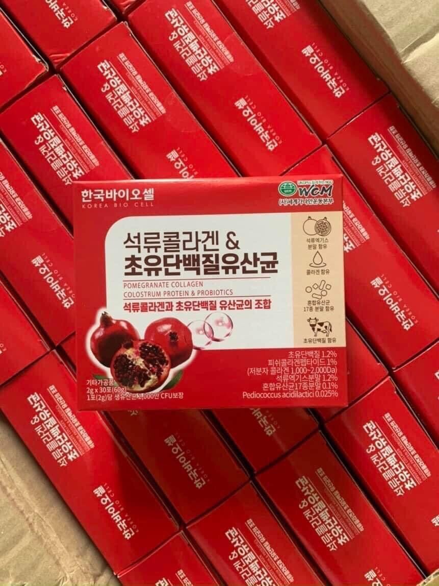 Colagen lựu hàn quốc