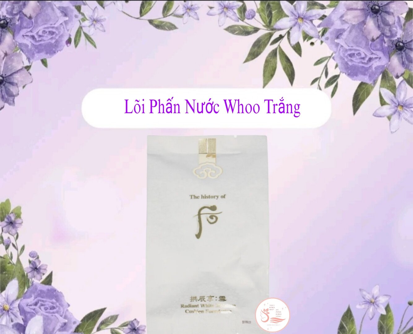 Lõi Phấn Nước Thay Thế Whoo Trắng