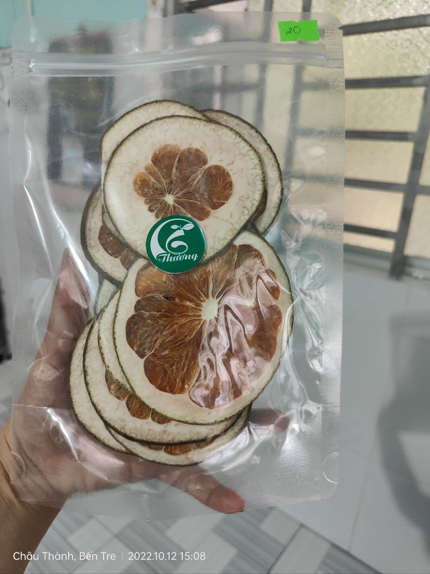 Trà bưởi giảm cân sấy lát 100g