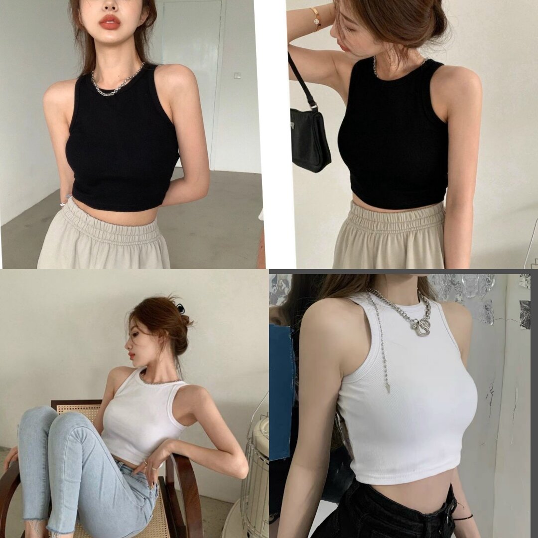 Áo 3 LỖ CROPTOP