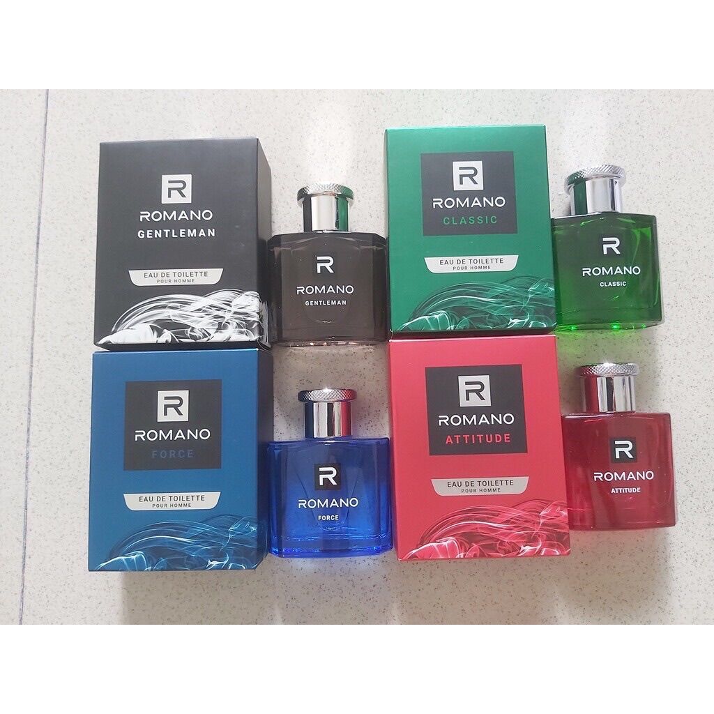 Nước hoa cao cấp romano classic / attitude / force 50ml móm cosmetics