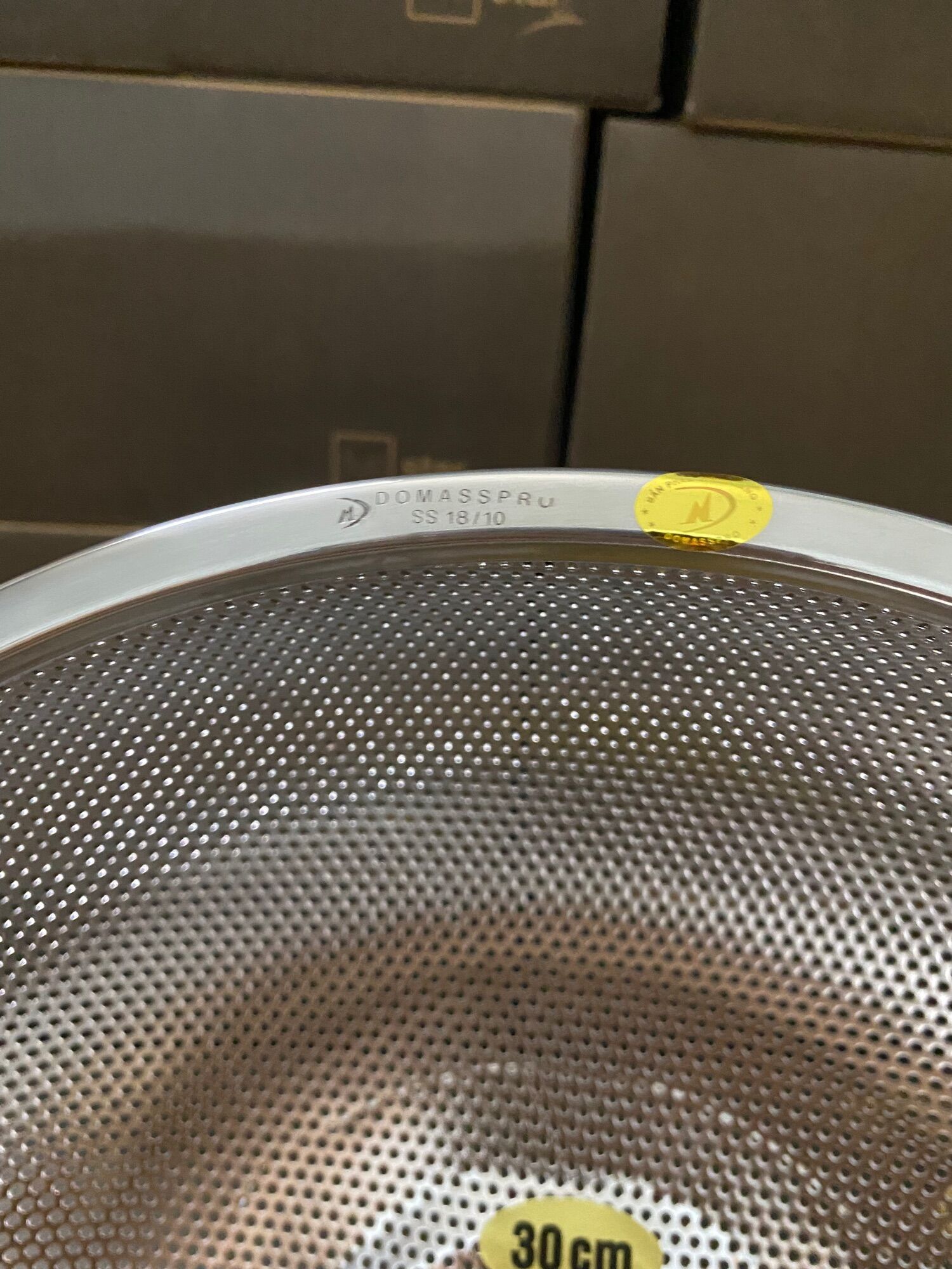 Rổ Đông Nam 30cm inox 304 cao cấp [ Hàng xuất khẩu ]