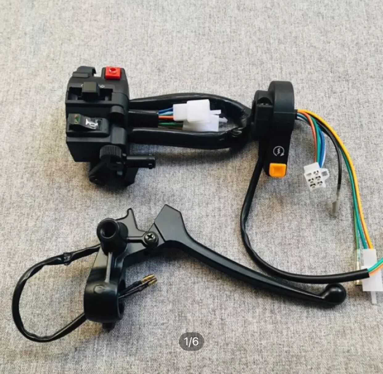 Cụm công tắc Honda wave - củ tay phanh wave - công tắc wave