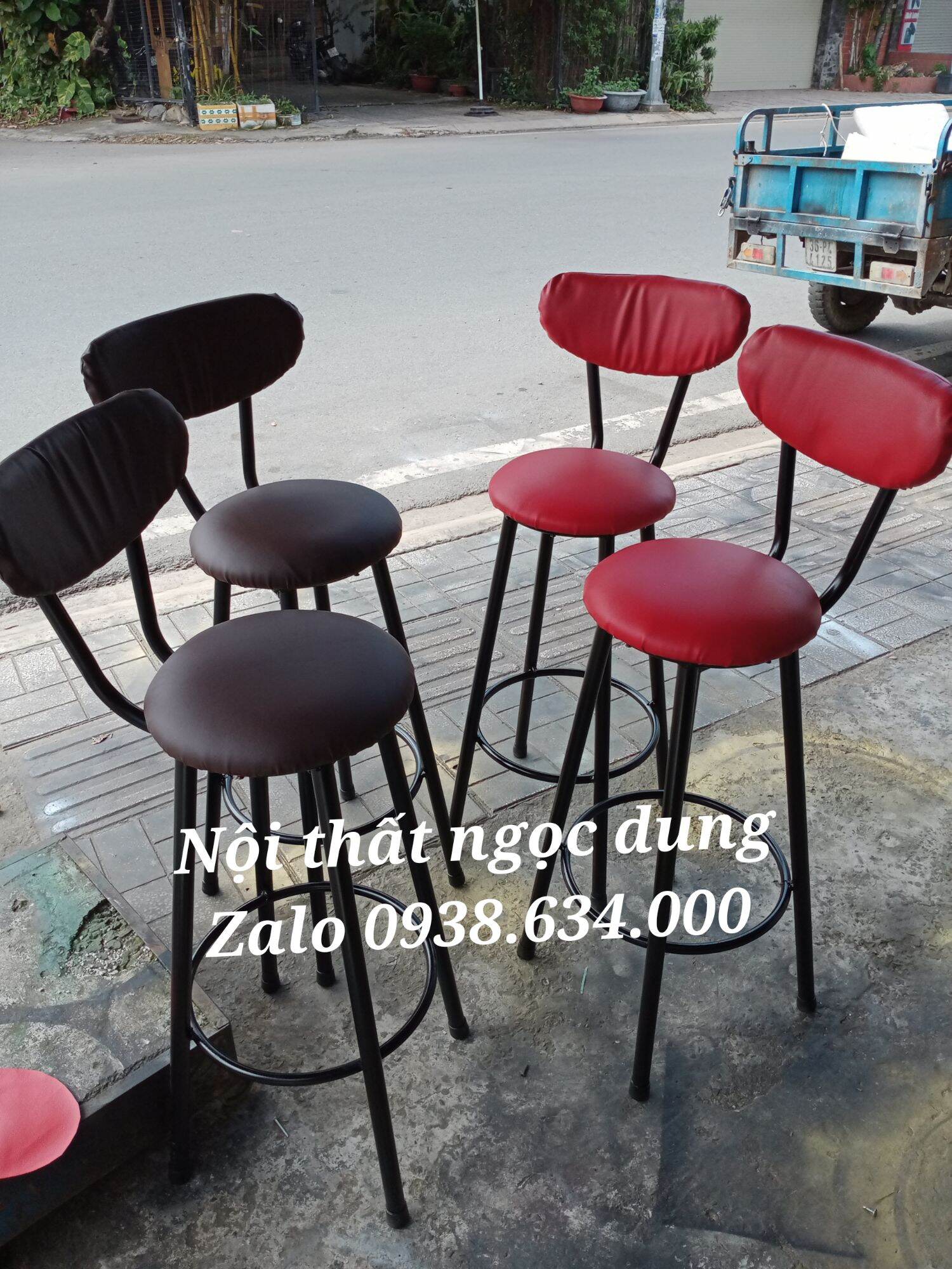 ghế quầy bar nệm