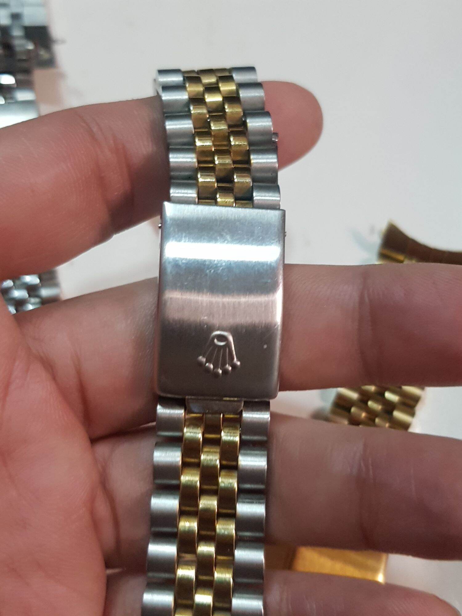 Dây đồng hồ ROLEX đúc đầu ôm 20