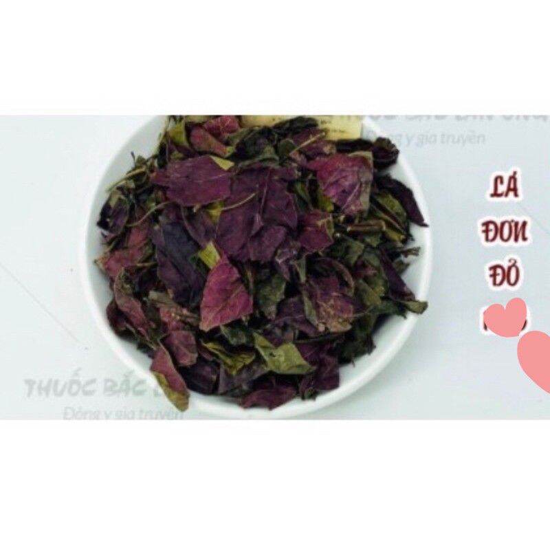 500gr lá đơn đỏ khô thơm sạch HB156