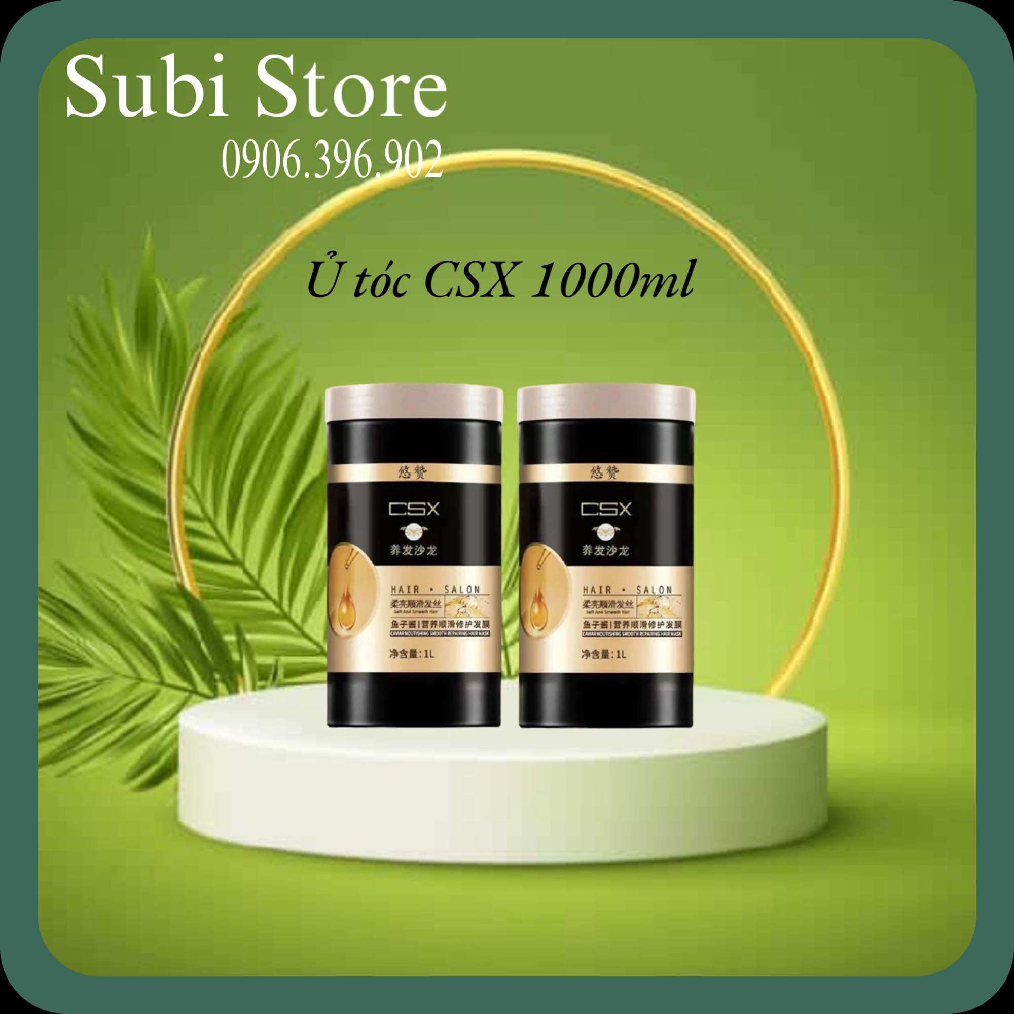 Kem ủ tóc siêu mượt csx giảm gãy rụng, phục hồi tóc hư tổn hộp 1000ml