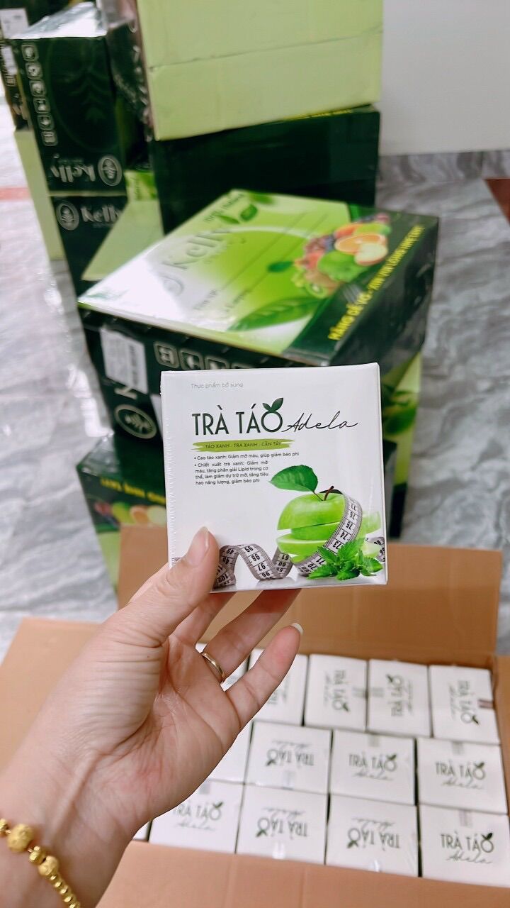 Trà táo xanh adela giảm 3-5 kg cam kết chính hãng mẫu mới