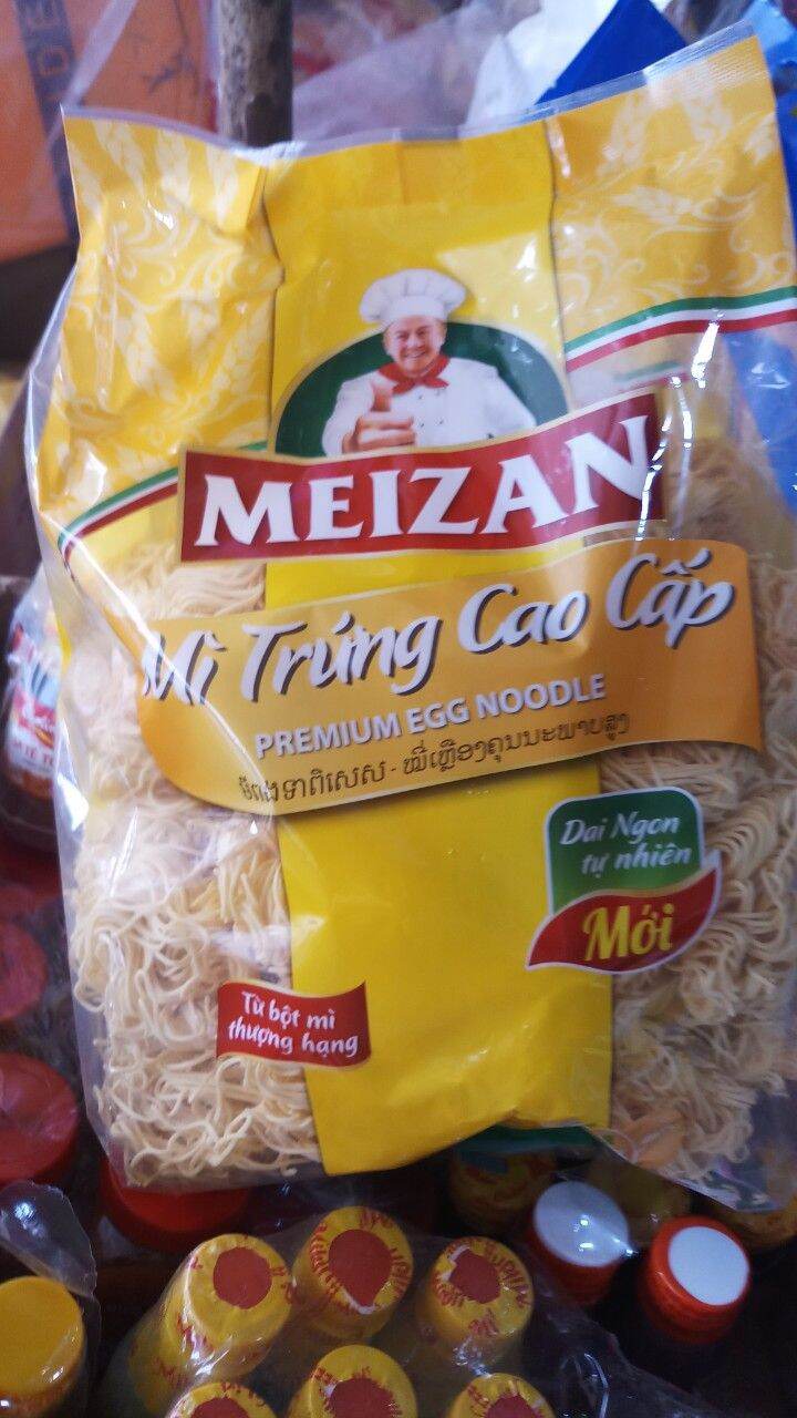 Mì trứng cao cấp Meizan gói 1kg