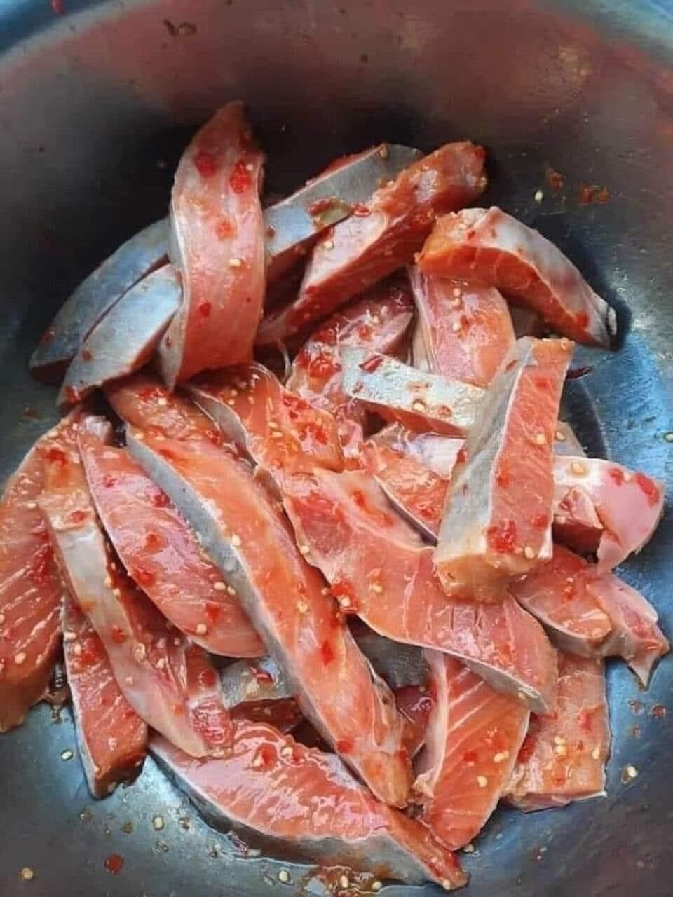 Bịch 1kg lườn cá ngừ đại dương
