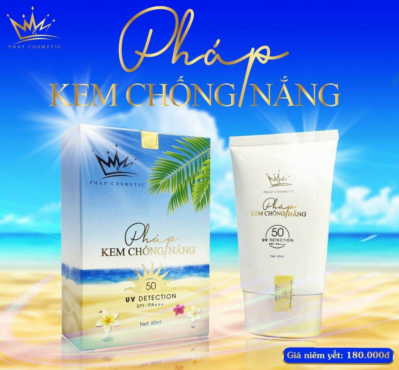 Kem Chống Nắng Pháp SPF50+