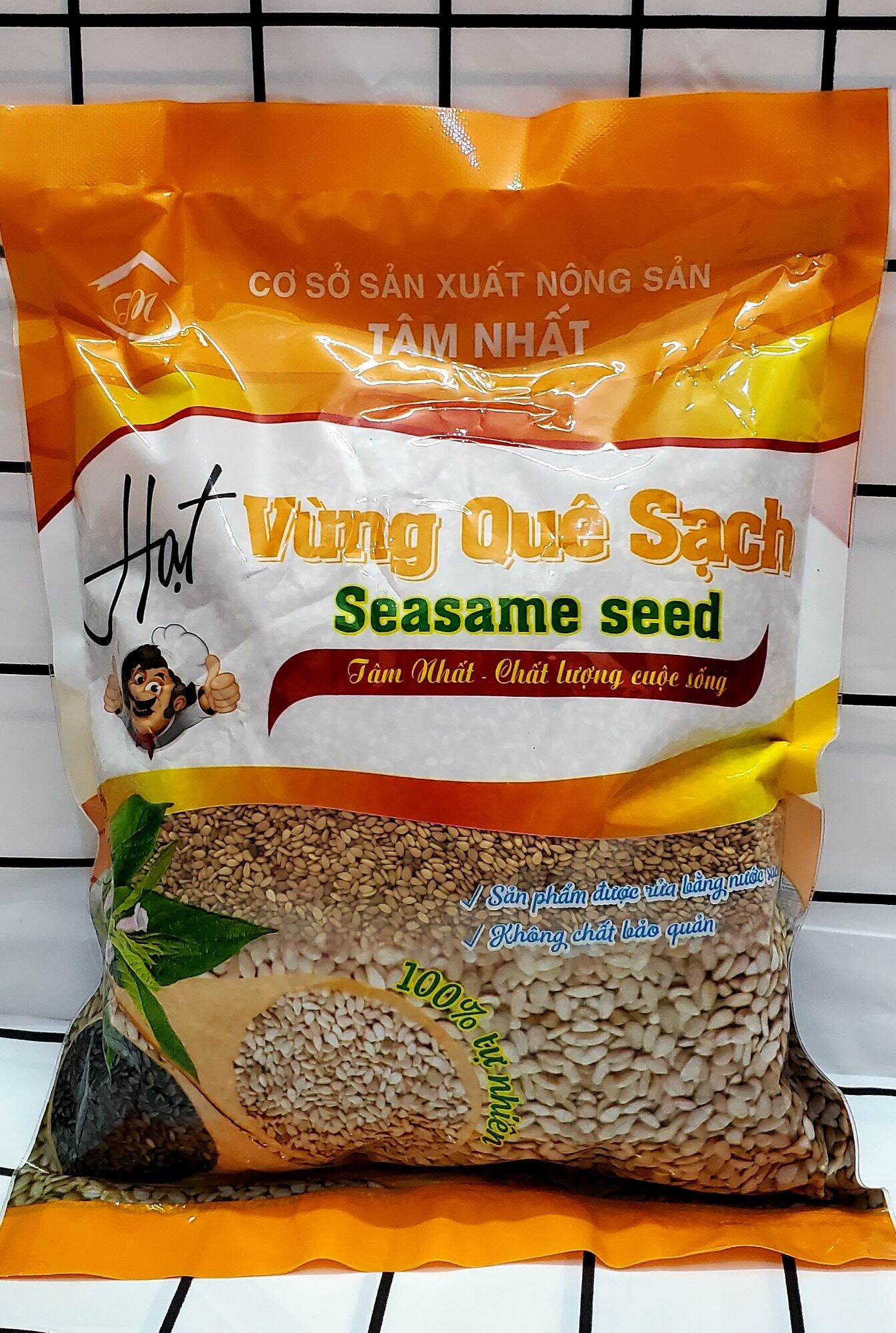 VỪNG VÀNG - MÈ VÀNG  - Vừng quê sạch - 500gr