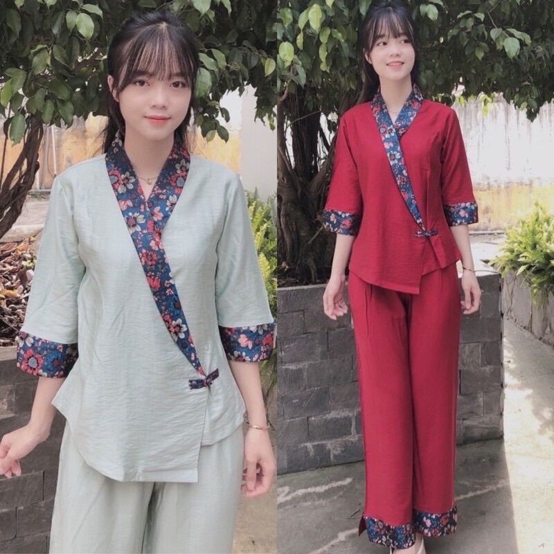 Đồ lam đi chùa 🌸 bài lai phối sô le
