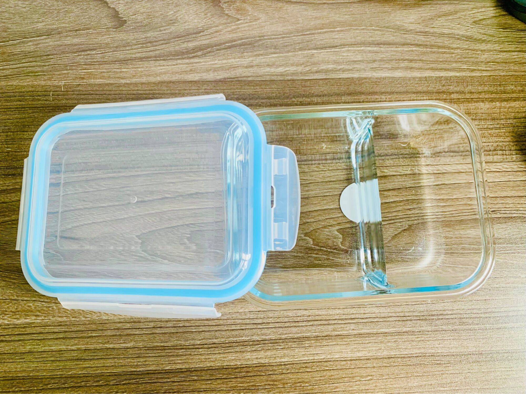 Thố thuỷ tinh 2 ngăn 1000ml