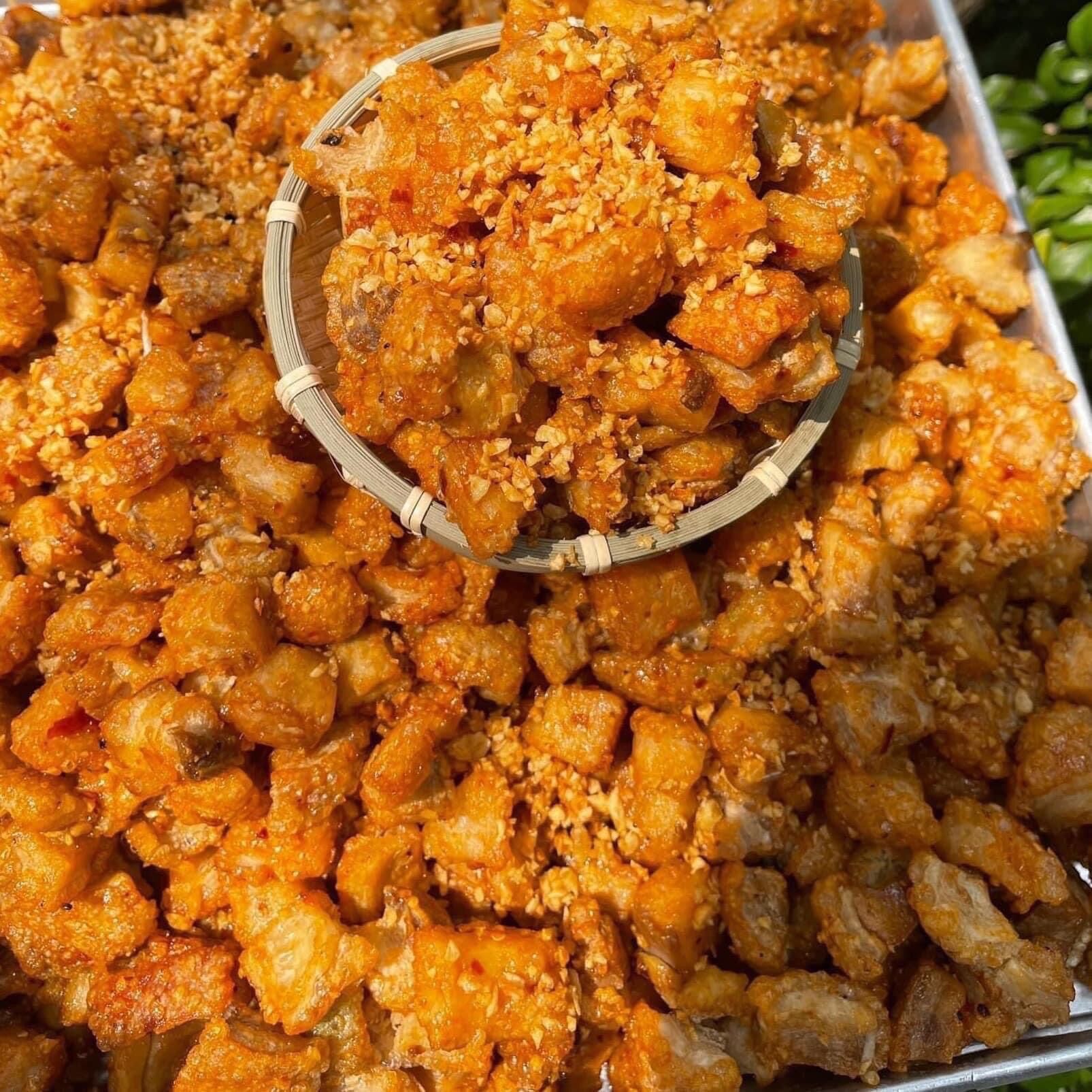 Tóp mỡ cháy tỏi siêu thơm ngon 250g/ 500g/ 1kg - đồ ăn vặt