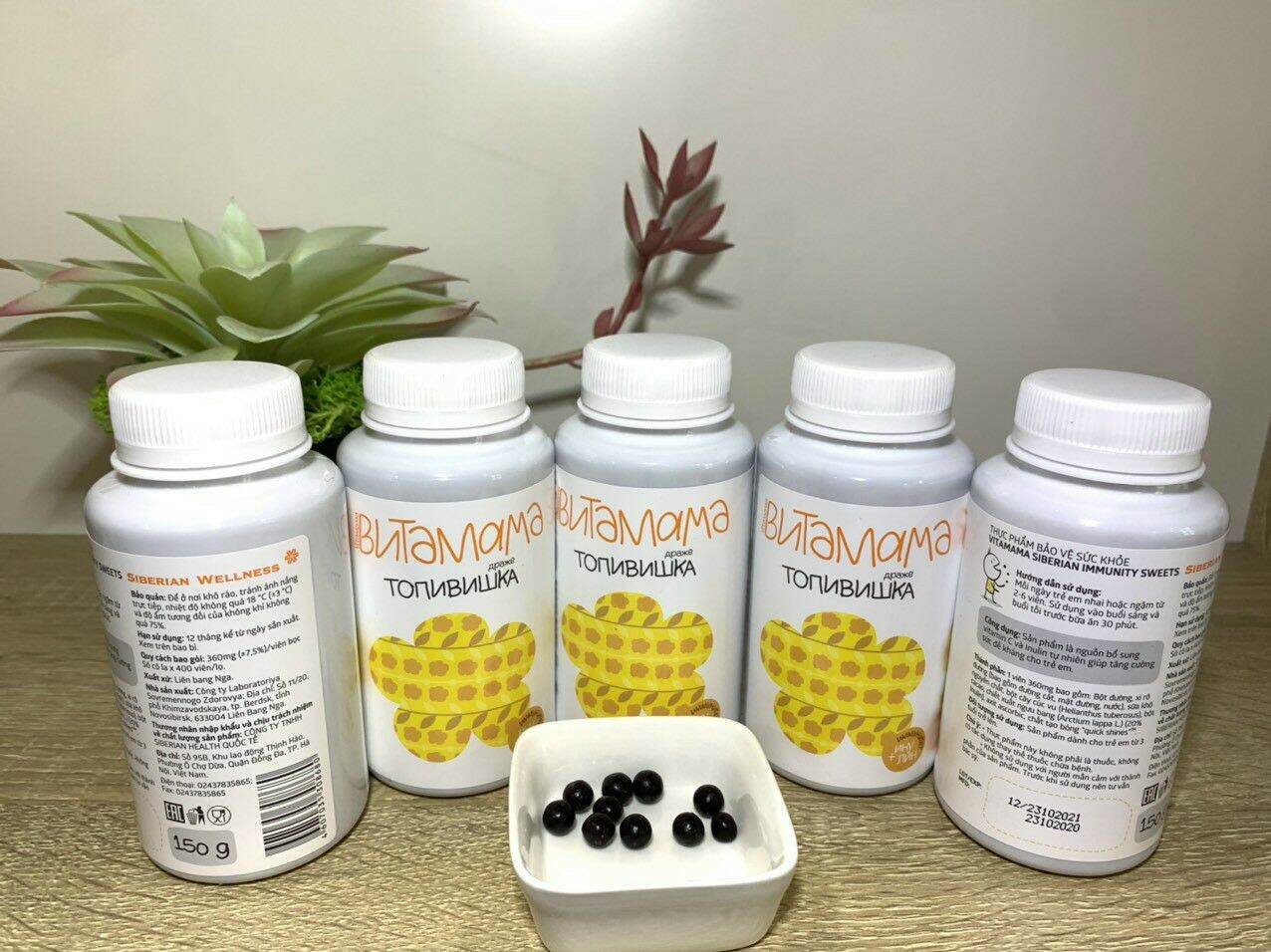 VitaMama Siberian immunity sweets giúp trẻ tăng sức đề kháng và tiêu hóa
