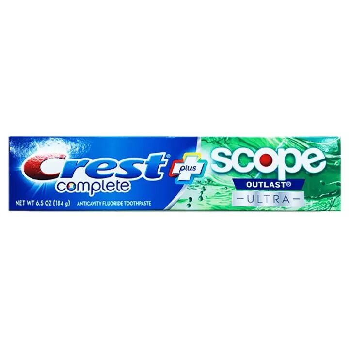 Kem đánh răng Crest Complete Scope Whitening Plus 184g